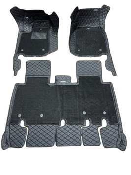 Коврики Skopa двойной для Tesla Model X 5 мест ST-792 black