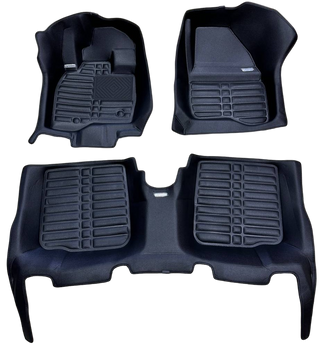 Кожаные коврики Skopa для Ford Explorer 7місць 2010-2019 &ndash; роскошь и защита салона
