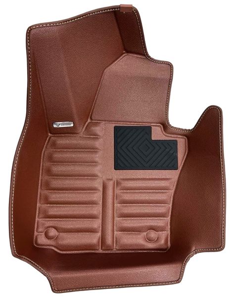 Шкіряні килимки Skopa для Volkswagen Jetta 6 пок. 2010-2018 – розкіш і захист салону KM-06 brown фото