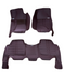 Кожаные коврики Skopa для Toyota Land Cruiser 200 2007-2020 &ndash; роскошь и защита салона KM-59 brown фото 1