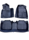Кожаные коврики Skopa для Toyota Camry 50 7 пок. 2012-2017 &ndash; роскошь и защита салона KM-43 black фото 1