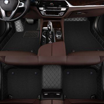 Килимки Skopa подвійний для Nissan Navara 2015- ST-717 black