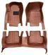Кожаные коврики Skopa для Mercedes CLA-Class C117 2013-2019 KM-92 brown фото 1