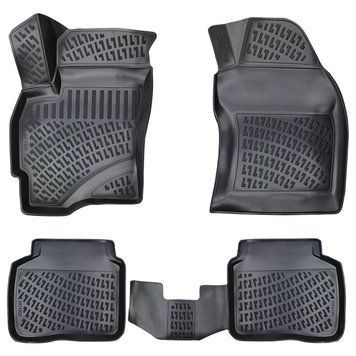 Резиновые коврики для Ford Mondeo (Mk3) 2000-2007 &mdash; идеальная посадка, защита и легкий уход