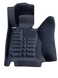 Шкіряні килимки Skopa для BMW X1 Е84 1 пок. 2009-2015 &ndash; розкіш і захист салону KM-132 black фото 2