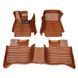 Кожаные коврики Skopa для Lexus LX 2007-2020 &ndash; роскошь и защита салона KM-57 brown фото 2