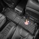 Кожаные коврики Skopa для Lexus LX 2007-2020 &ndash; роскошь и защита салона KM-57 brown фото 4