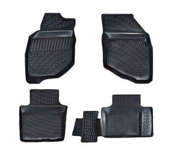 Резиновые коврики для Honda Jazz/Honda Fit 2001-2008 &mdash; идеальная посадка, защита и легкий уход