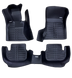 Кожаные коврики Skopa для BMW 5-Series XDRIVER F10 2010-2017 &ndash; роскошь и защита салона KM-184 black фото 1